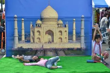 The enticing Taj Mahal