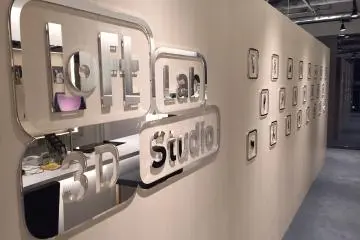 Entrance to the Loft 3-D printing studio
