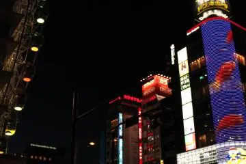 Le quartier de Sakae à Nagoya