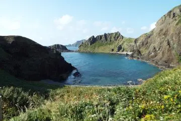Scenic view Rebun Island