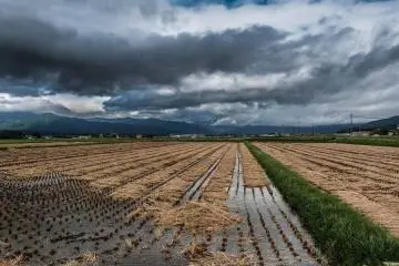Une tempête se déclarant