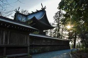 Un sanctuaire à Aso