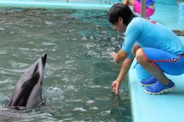 Not all men's bestfriends are dogs... sometimes, they come with fins, too!