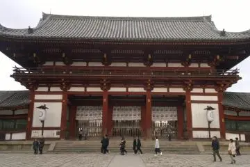 Gerbang masuk Todai-ji Temple