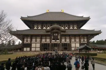Bangunan utama Todai-ji Temple