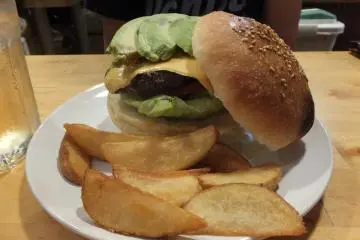 Hamburger at Yokosuka