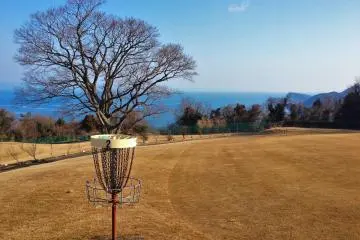 The sea is your backdrop as you play