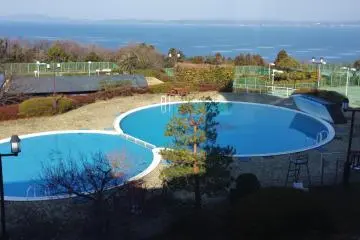 Outdoor pools are open for summer months