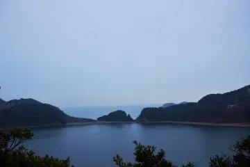 From a spot very near the resort