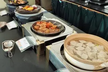 Enjoy a buffet that offers something for every member of the family.