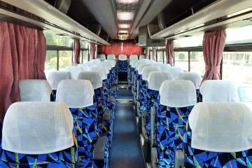 The word shuttle really isn't accurate.  The one hour ride goes quickly in this spacious and comfortable bus.
