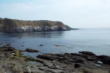 View of the cliffs