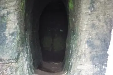 Cave off the trail