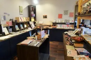 Gujo Hachiman is home to many small shops and boutiques, most of which sell products made in Japan