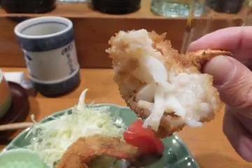 Fresh and juicy lobster at Misora Restaurant, Toba