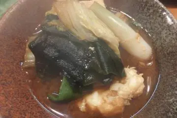 Lobster and broth at Misora Restaurant, Toba