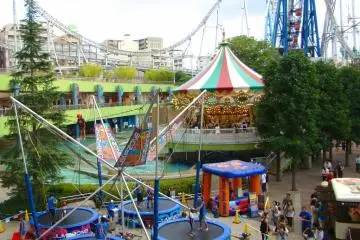LaAqua amusement park (Photo: Ai Igami / JT)