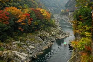 Les gorges de Oboke en automne
