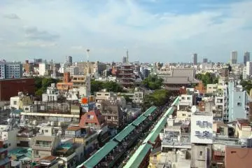 <p>Le quartier traditionnel d'Asakusa</p>