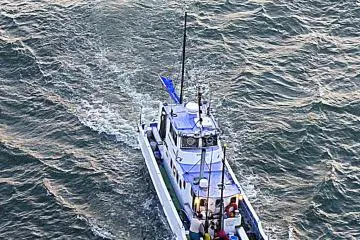 Coming home from a great catch