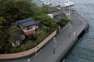 Another angle of the seaside community from the observatory