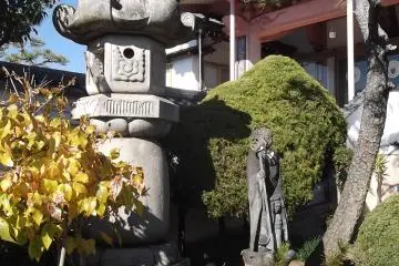 A large lantern near the main hall