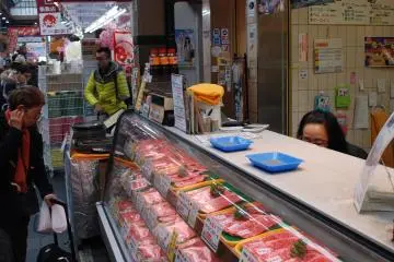 A selection of meat at the butcher. (Photo: Guillaume Dore)