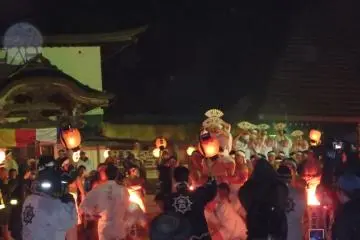 Procession at the end of the celebration
