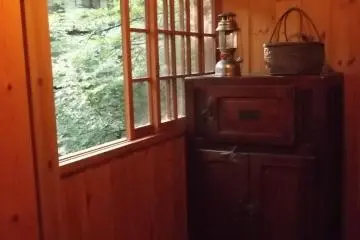 <p>In the kitchen</p>