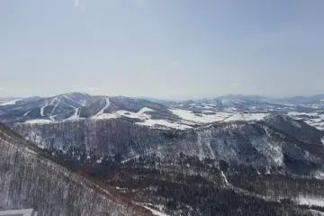 View from the helicopter