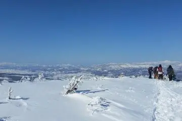 From the top of the Shiribetsu-Dake peak