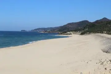 Kotohikihama Beach, northern Kyoto