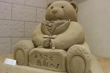 Sand statue in Tottori