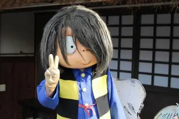 Tottori Highlight: Live-action Gegege no Kitaro characters along Mizuki Shigeru Road