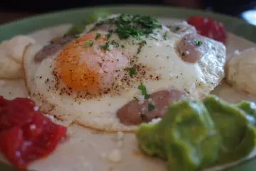 Huevos Rancheros is a hearty choice
