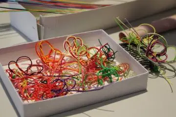 Visitors can learn to tie mizuhiki knots