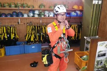 Ziplining