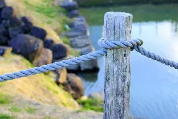 The connection between the lake outside and inside Sunpu Park (Photo: Tyra 'nell E. Pille)