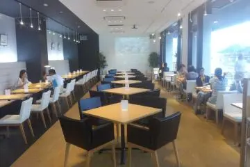 A stylish modern diner