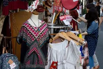 Sometimes it even feels like an open air market