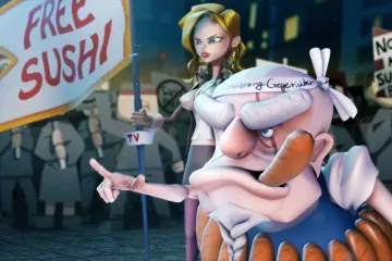 Stills from episodes of Sushi Police (Photo: ©”SUSHI POLICE” Project Partners)