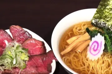 Ramen with Roast Beef