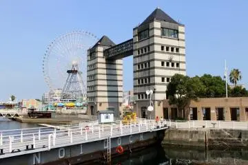 Yokohama's Great Wheel and Towers