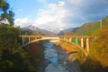 A scenic train route from Dentetsu Toyama to Toyama City  (Photo: YX Koh)