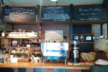 Inside the store