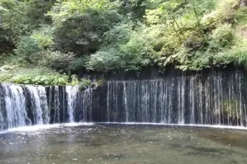 <p>The main breadth of the falls</p>