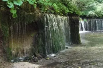 <p>Another view from the side of the falls</p>
