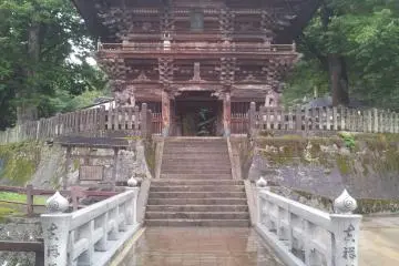 The imposing main gate