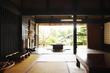 The atmosphere inside the café is unique
