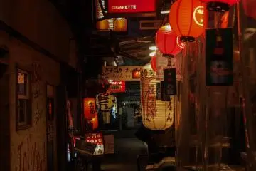 Lanterns of Harmonica Alley